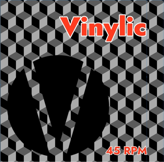 Pochette extérieure - impression NB ou couleur - Vinyl 7''